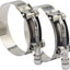 Abrazadera Tbolt acero inox 3.5" para manguera 95-103mm