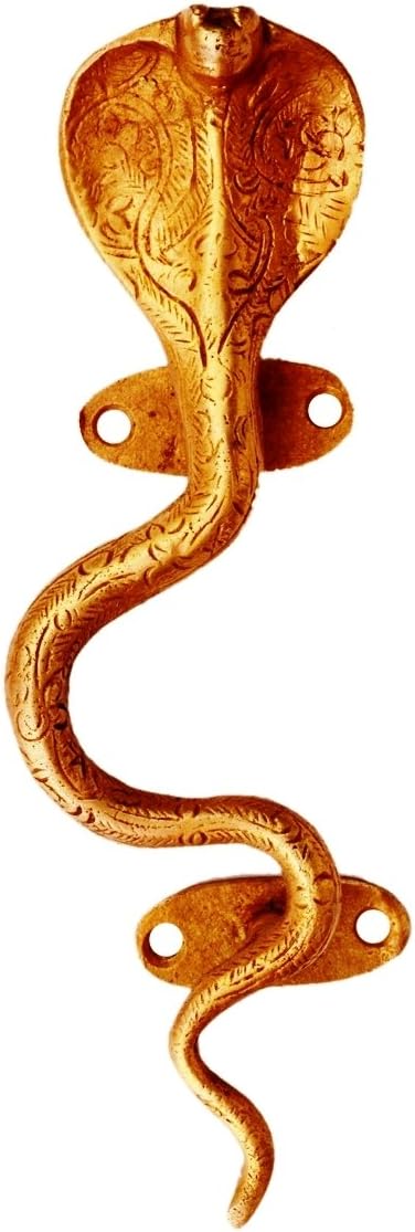 Tirador puerta latón King Cobra 11135