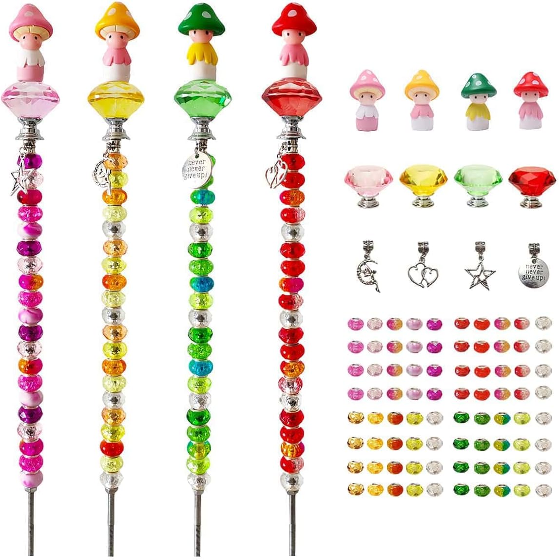 Kit 102 Pzas Accesorios Jardín de Hadas DIY