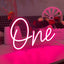 Letrero neón led para cumpleaños bebé y boda decoración