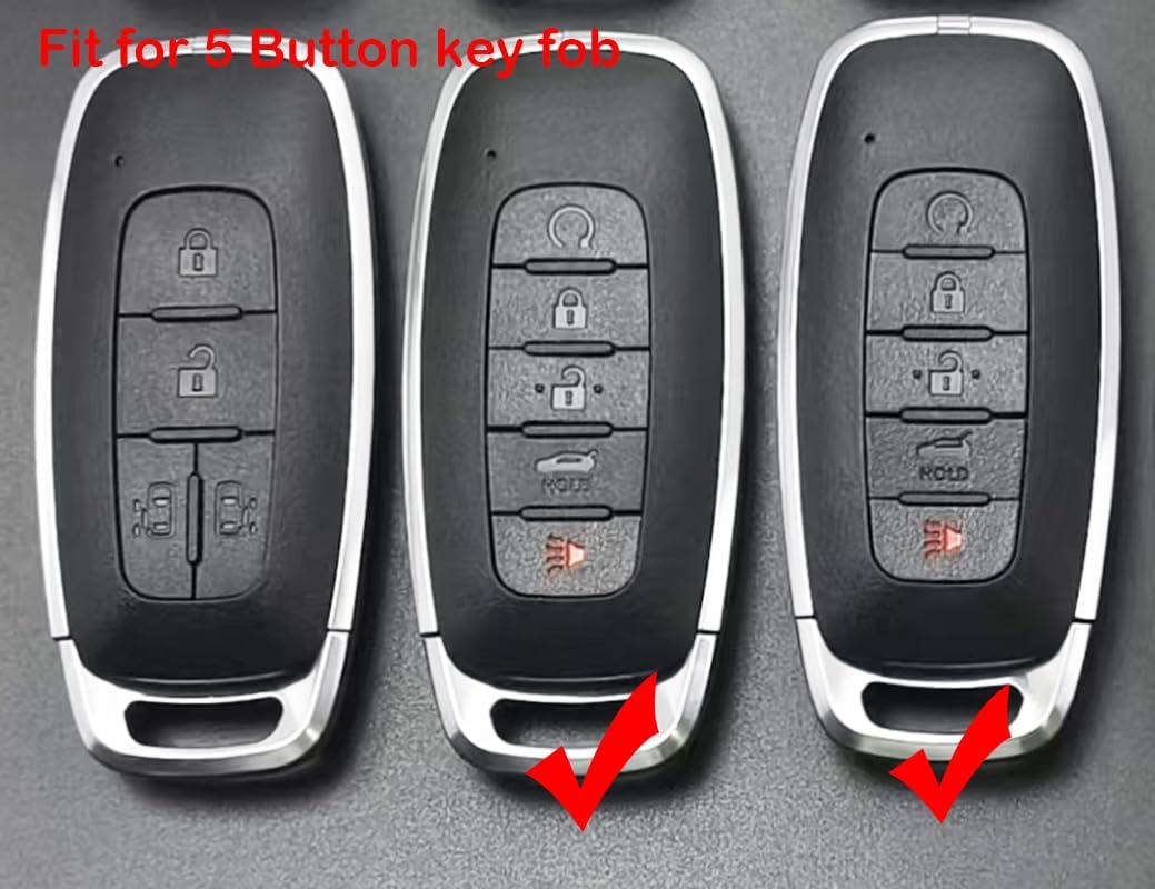 Funda llavero silicona Nissan 2023-24 Sentra Rogue Kicks negro