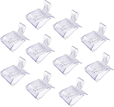Clips para colmenas plástico transparente pack 10