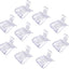 Clips para colmenas plástico transparente pack 10