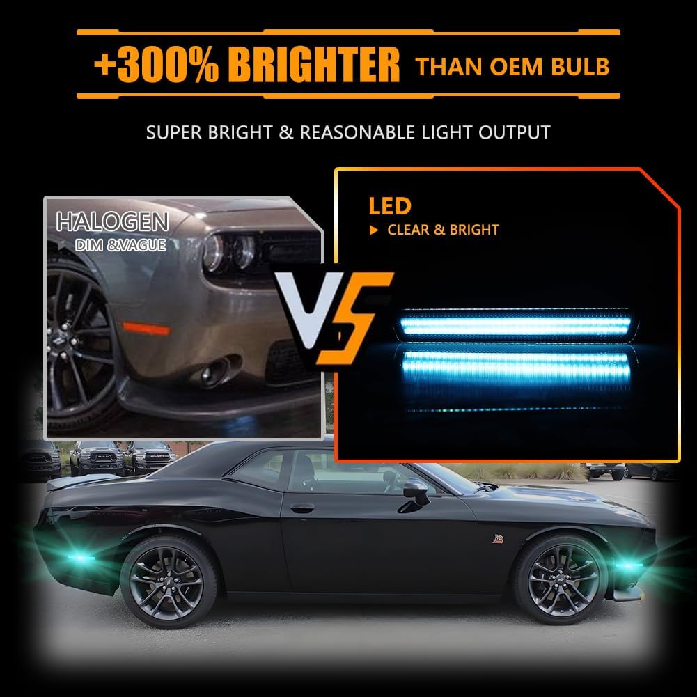 Luces LED marcador lateral Dodge Challenger 15-23