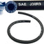Manguera combustible SAE 30R9 5/16 2pies 300psi