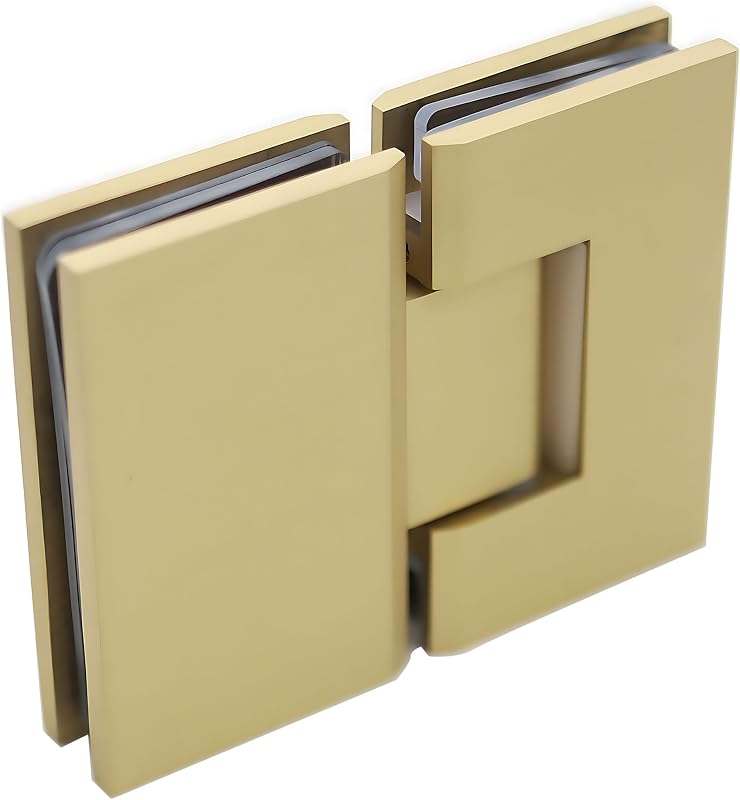 Bisagras puerta ducha 180 grados latón macizo artesanal