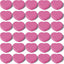 30 Pzas Imanes Corazón Rosa Frambuesa para Nevera Pizarra