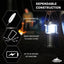 Linterna LED emergencia