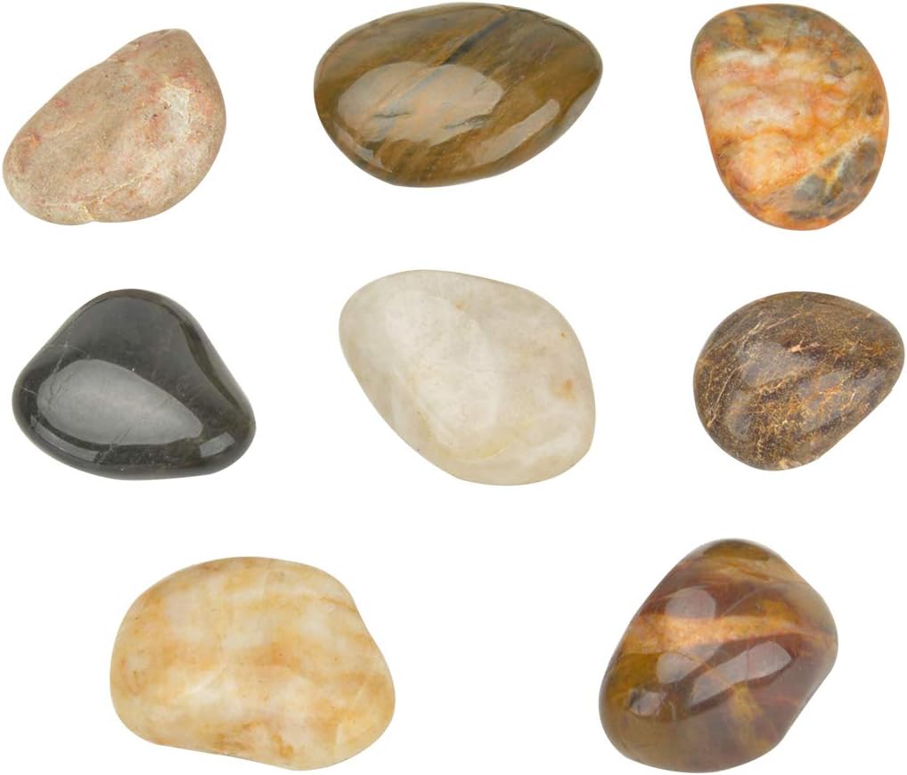 Piedras decorativas mixtas 1" para acuario jarrón suculentas