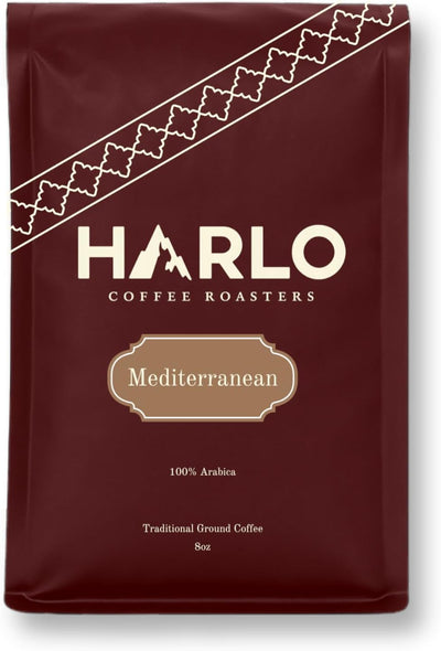 Café molido turco arábica tostado medio 8oz