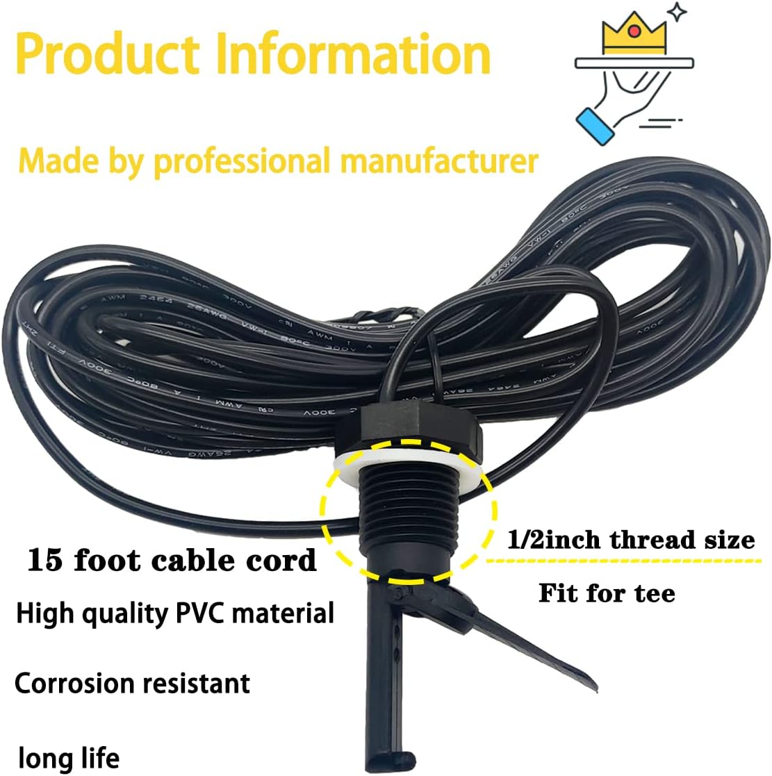 Interruptor sensor flujo piscina kit repuesto GLX-FLO-RP
