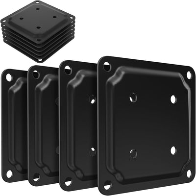 Conector poste madera 4x4pulg base anclaje valla