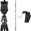 Percha hockey colgante 5 ganchos uso hogar y aire libre