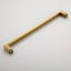 Tirador puerta ducha vidrio 20" acero inox oro cepillado