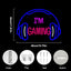Letrero neón led para auriculares juegos decoración pared usb