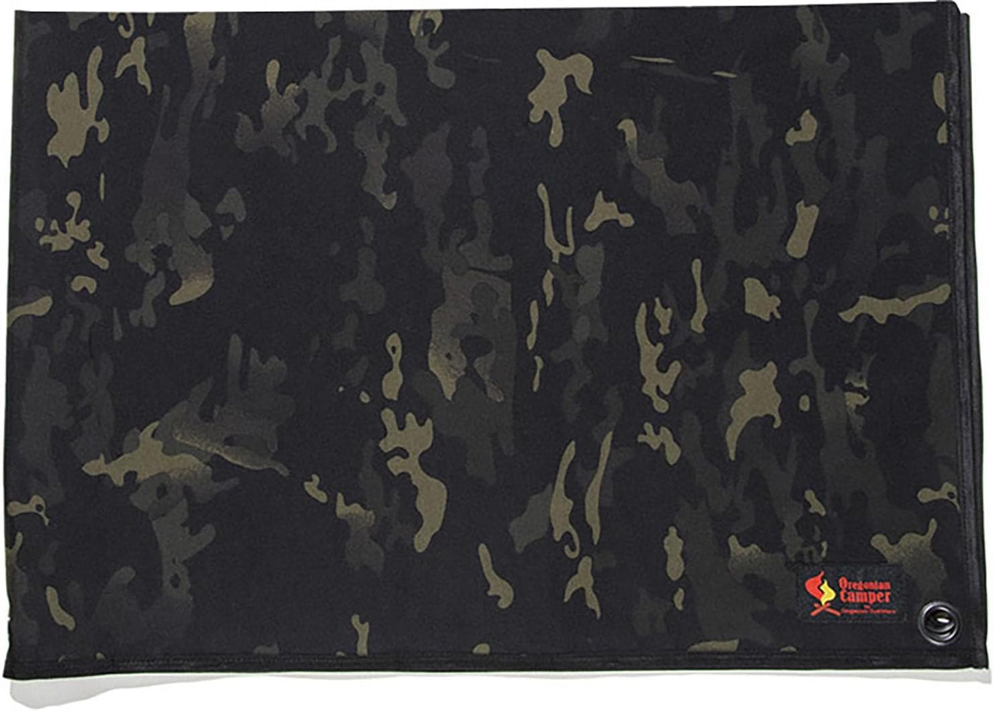 Hoja suelo impermeable camuflaje negro