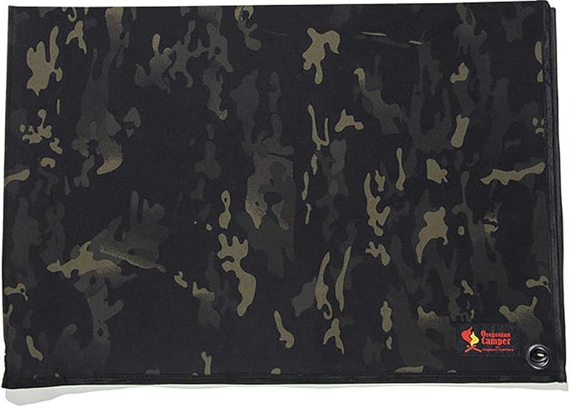 Hoja suelo impermeable camuflaje negro