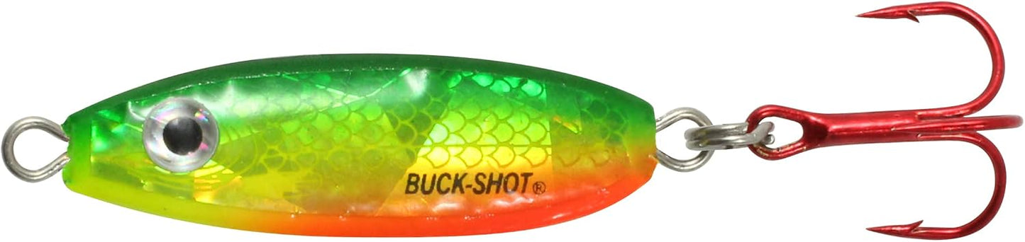 Cuchara sonajero pesca hielo varios tamaños colores