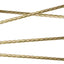 Set 15 estacas metal galvanizado espiral 6pulg jardín