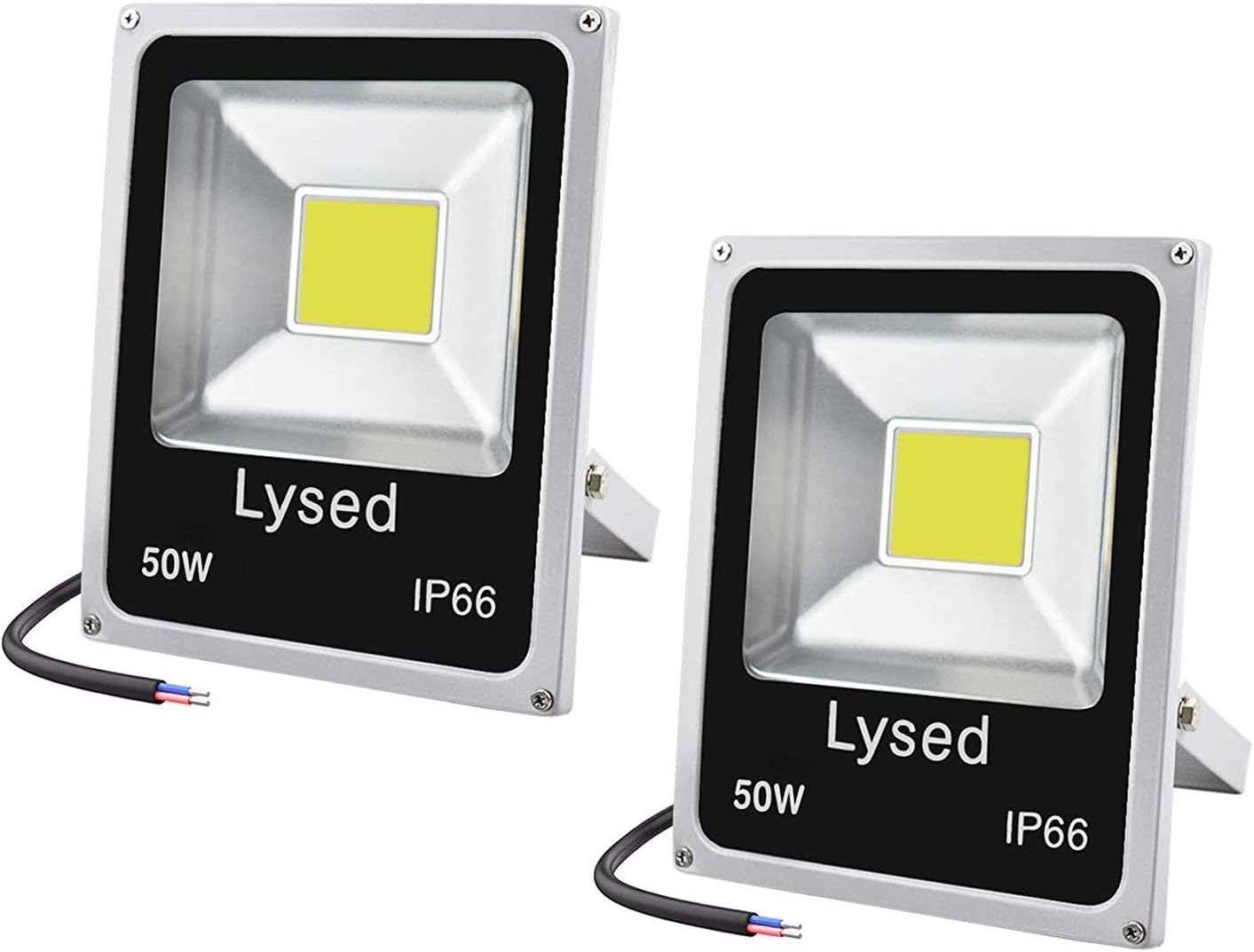 Luces inundación LED 50W 12V DC 12-60V IP66 pack 2