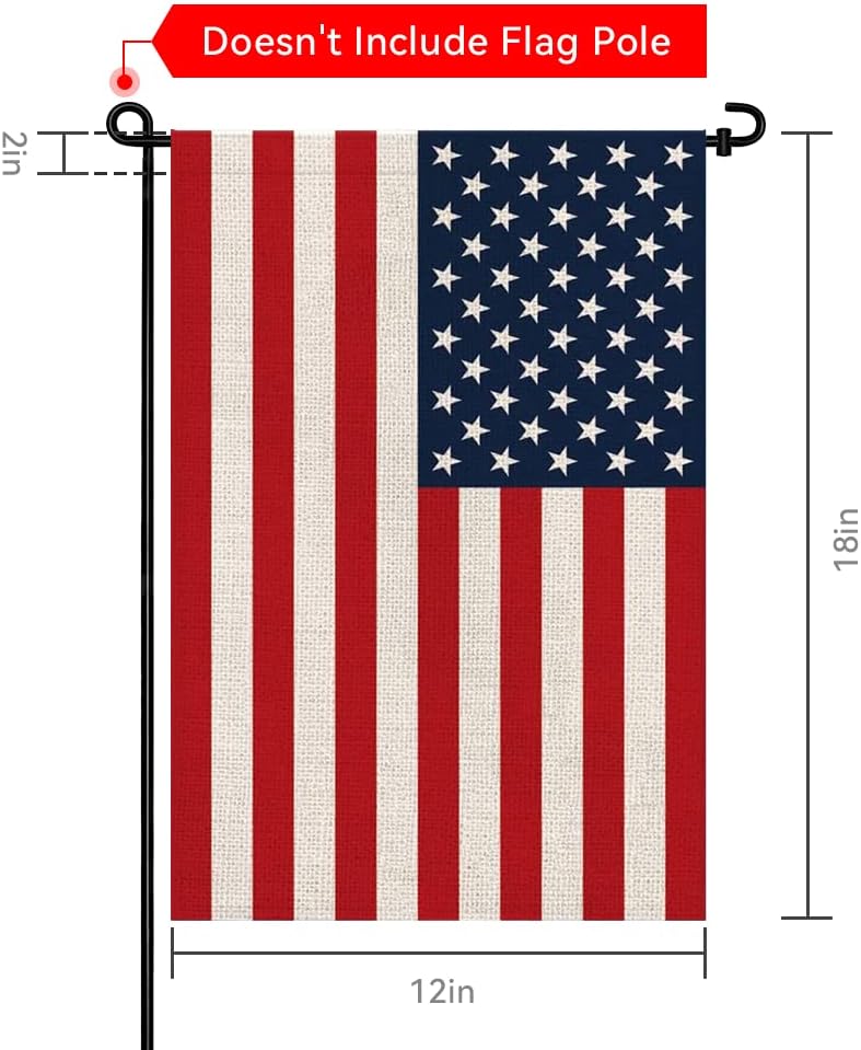 Bandera americana para jardín patio día independencia
