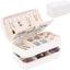 Joyero viaje doble cremallera 2 capas para mujer