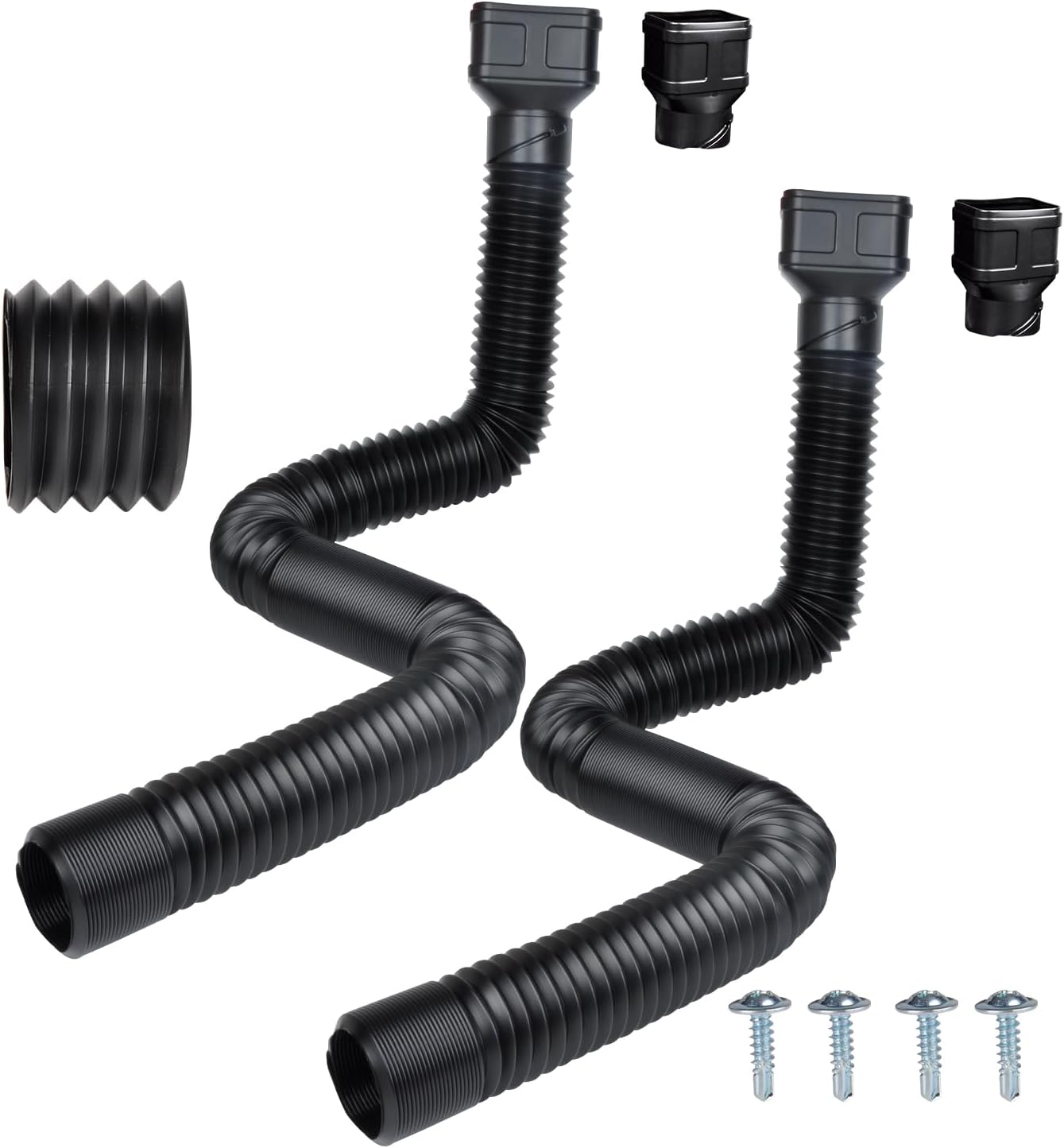 Extensión bajante canalón 7ft diámetro 3.1pulg para 2x3 y 3x4