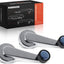 2 Manivelas Ventana Comp GMC Yukon C1500 Negro Cromado