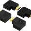 Adaptador HDMI 90/270 grados 4 pzas macho hembra 4K