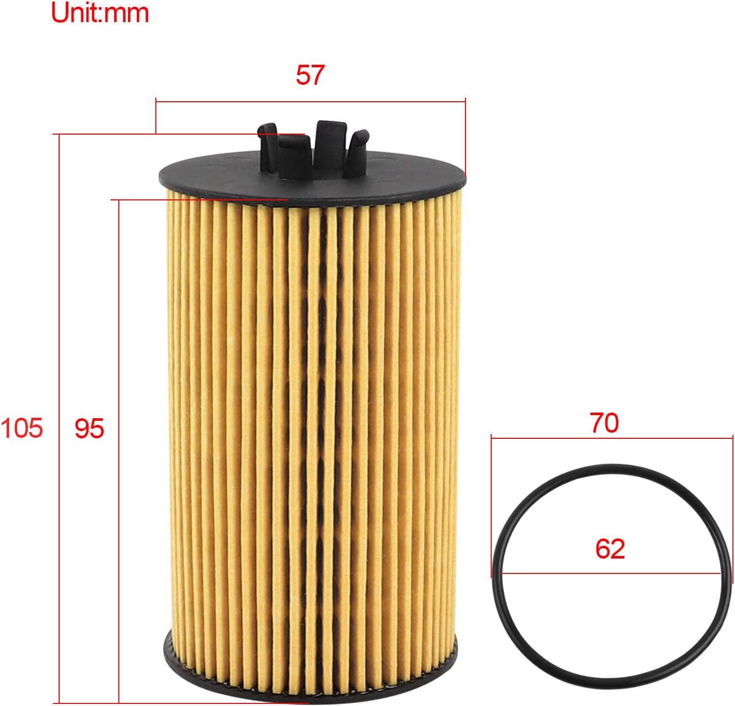 Filtro aceite motor Chevy Cruze GMC Canyon Buick Encore