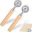 2 Ruedas Cortadoras Acero Inox para Pasta Pizza Pastel