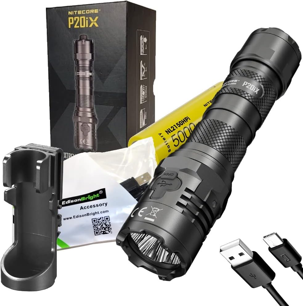 Linterna táctica Nitecore P20iX 4000lúmenes USB recargable