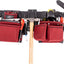 Set cinturón portaherramientas talla M rojo y negro