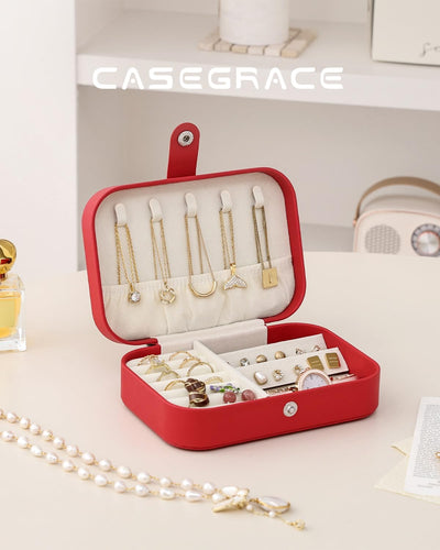 Caja joyas portátil para mujer y niña