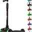 Monopatín 3 ruedas PU ancho niños sistema Lean N Glide