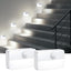 2 Luces escalera sensor movimiento LED 40lm 6500K inalámbricas