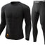 Set 3 Camisetas Termo Base Hombre Fleece Frío