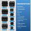 Conectores cable 3/0-6 AWG goma aislado 3 puertos