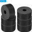 Espaciador goma neopreno 6 pzas 1.6pulg diam ext 0.39pulg diam int