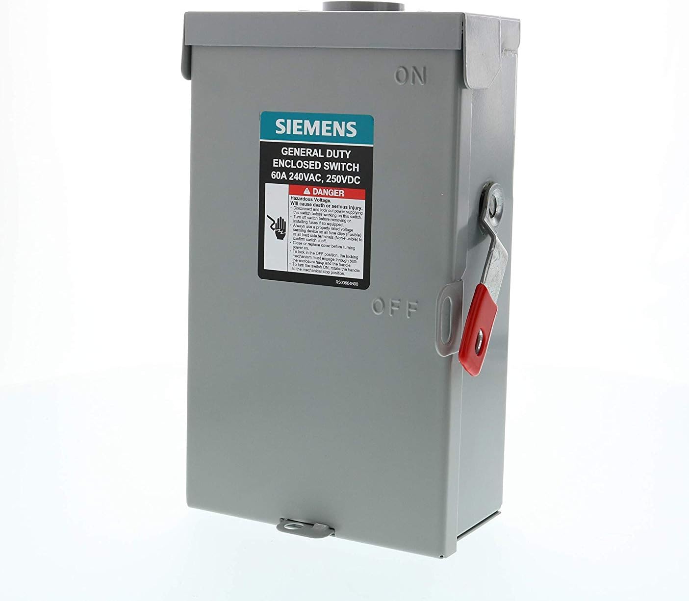 Interruptor seguridad 3p 60a 240v exterior fusible