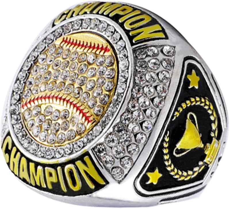 Anillo campeonato béisbol trofeo premio regalo