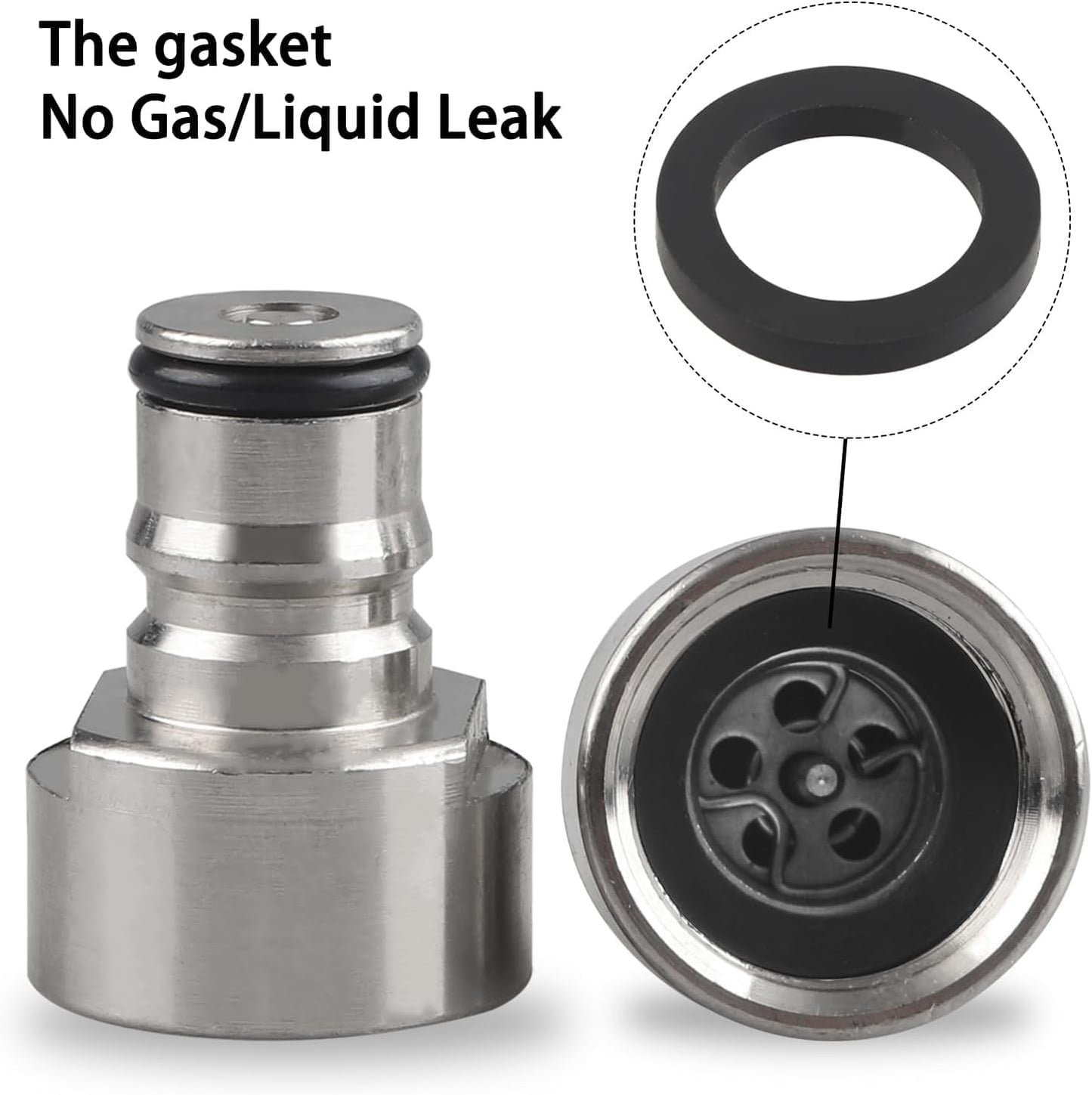 Adaptador Sankey a Ball Lock para elaboración casera 2 pares