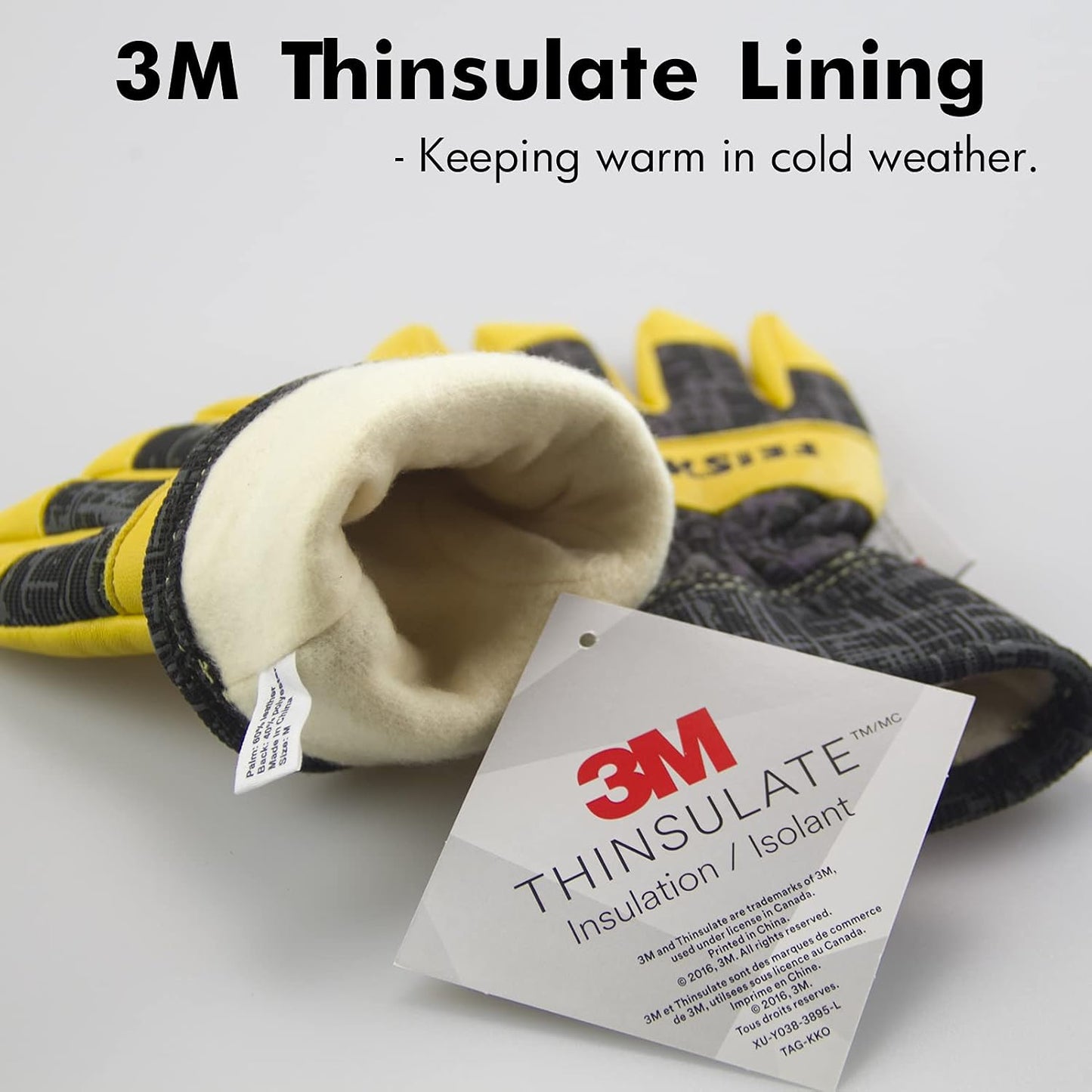 Guantes invierno niños forrados Thinsulate clima frío