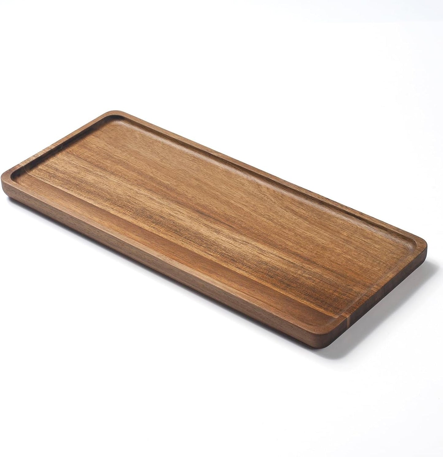 Bandeja tocador baño madera 13.8x6" organizacion