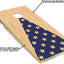 Set cornhole con bolsas maíz estuche transporte luces LED