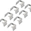 Clips retención inyector metal universal 8 pzas comp Corvette