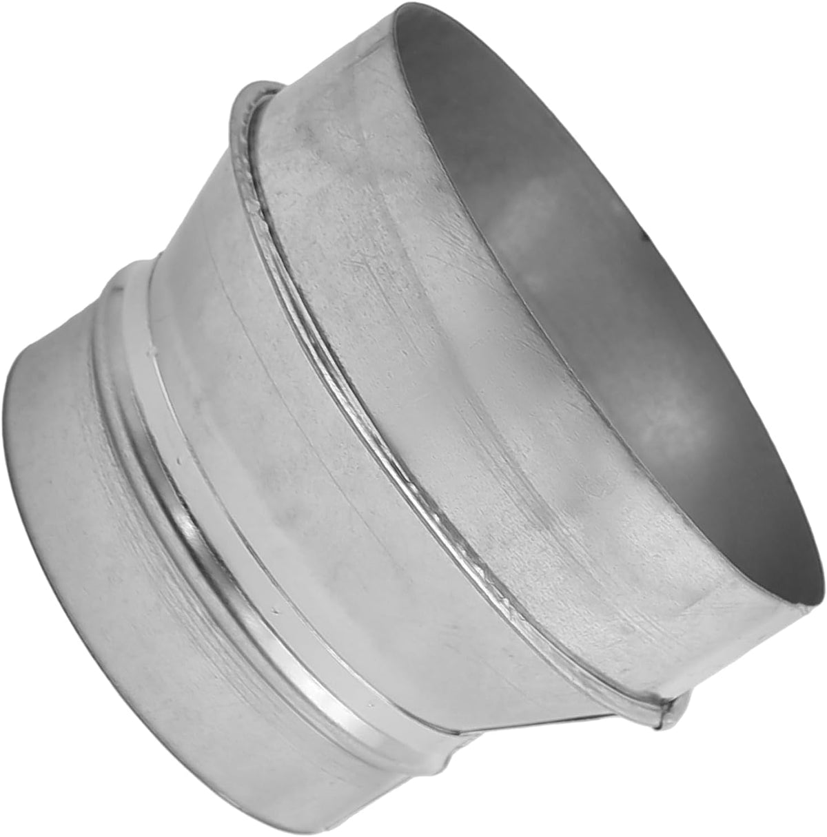 Reductor conducto aire 7 a 6 pulg acero galvanizado HVAC