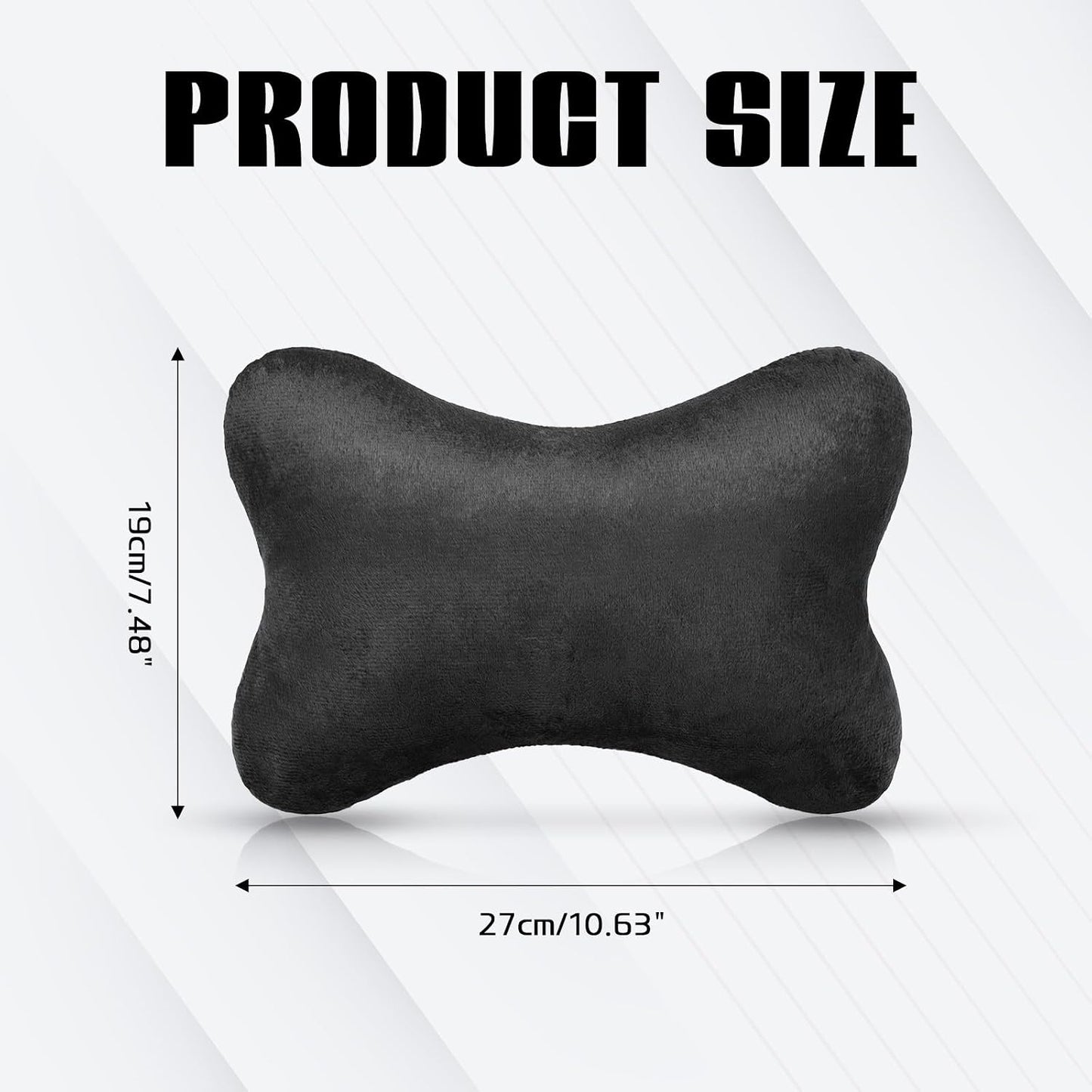 Almohada reposacabezas coche transpirable ajustable