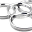 Anillos centrados cubo aluminio 60.1-64.1mm set 4