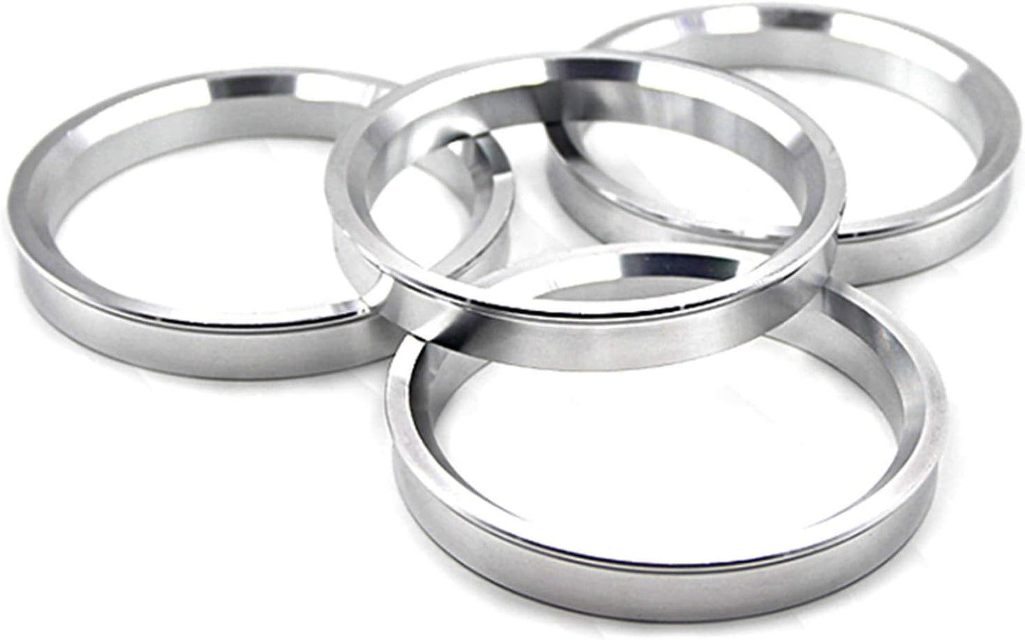 Anillos centrados cubo aluminio 60.1-64.1mm set 4